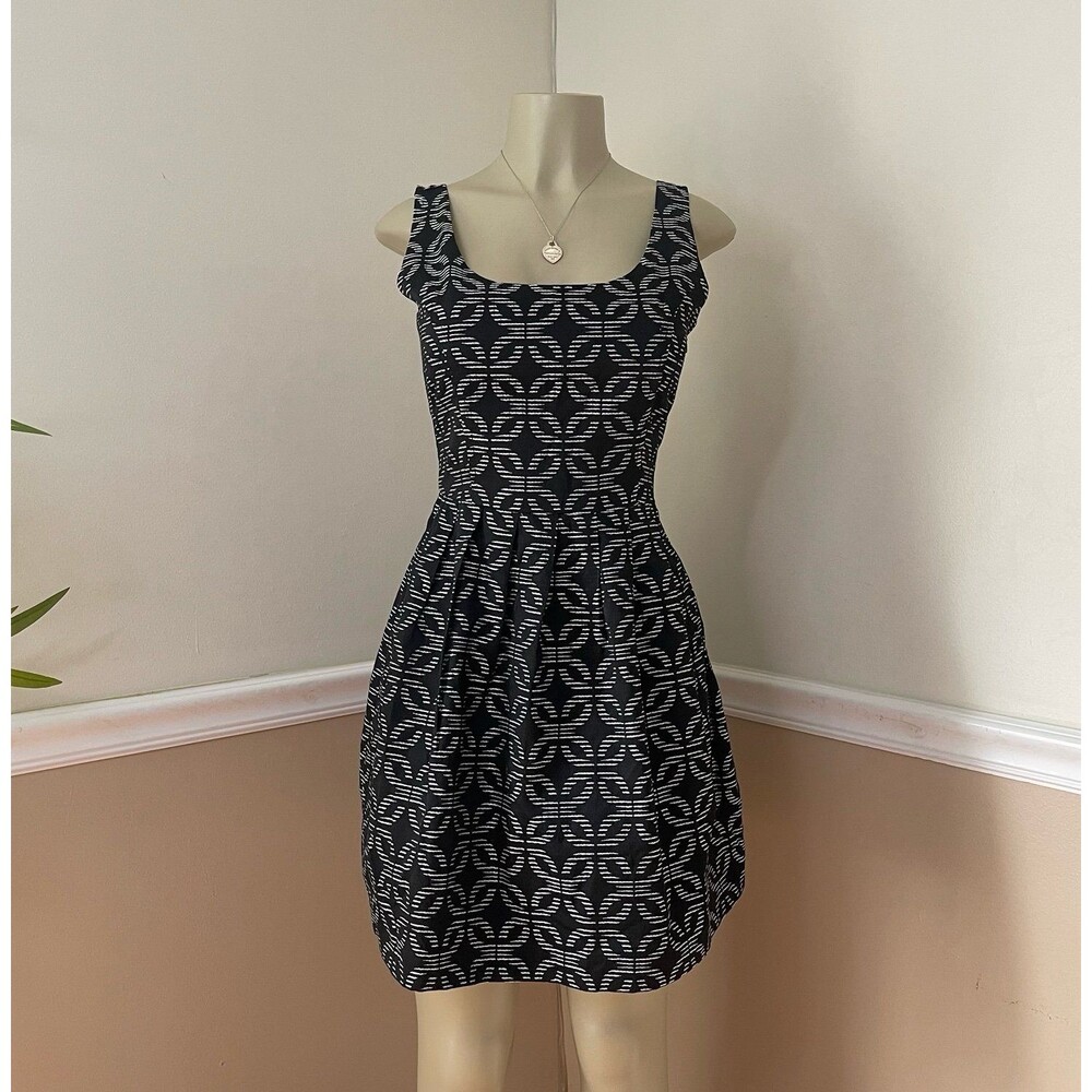 Jack By BB Dakota Women’s Dallias Fit & Flare Geometric Print Mini Dress